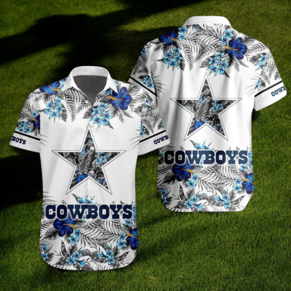 NFL Dallas Cowboys Tropical Floral Hibiscus Hawaiian Shirt Unique Gifts for Every Occasion