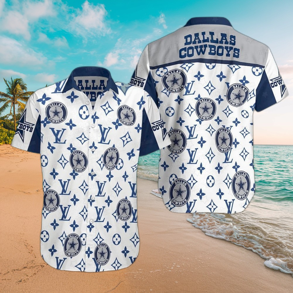 Dallas Cowboys NFL Louis Vuitton Hawaiian Shirt