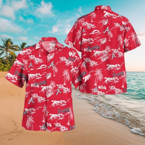 Atlanta Braves Tropical Aloha Shirt - Island Print
