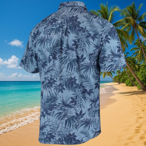 Cubs Coastal Jungle Print Aloha Shirt - MLB Fan - Image 3