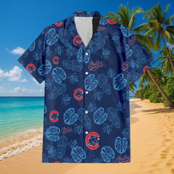 Cubs MLB Tropical Jungle Print Aloha Fan Gear