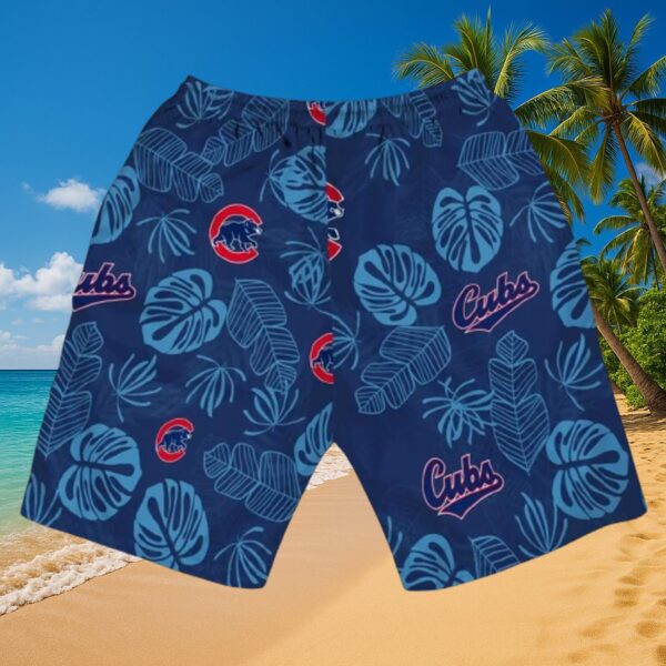 Cubs MLB Tropical Jungle Print Aloha Fan Gear - Image 4