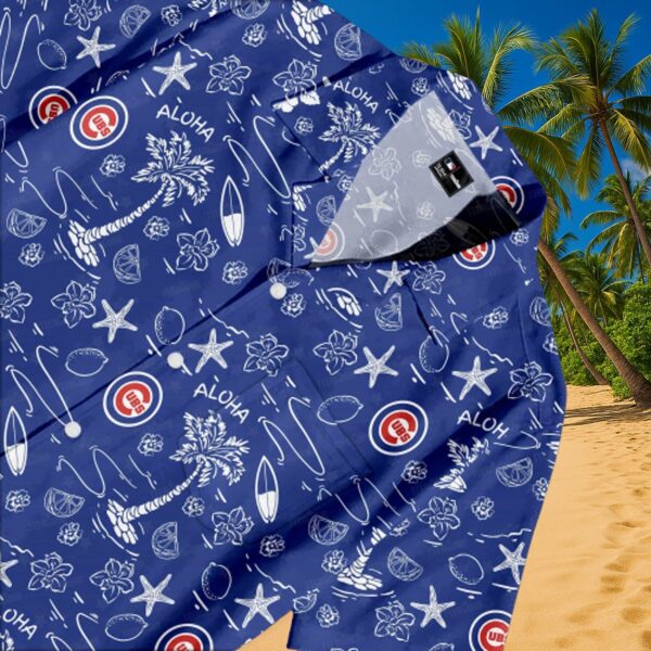 Cubs Tropical Paradise MLB Hawaiian Shirt - Image 3