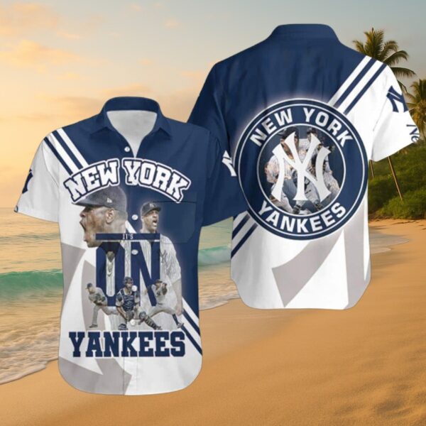 New York Yankees Baseball Graphics Hawaiian Shirt MLB