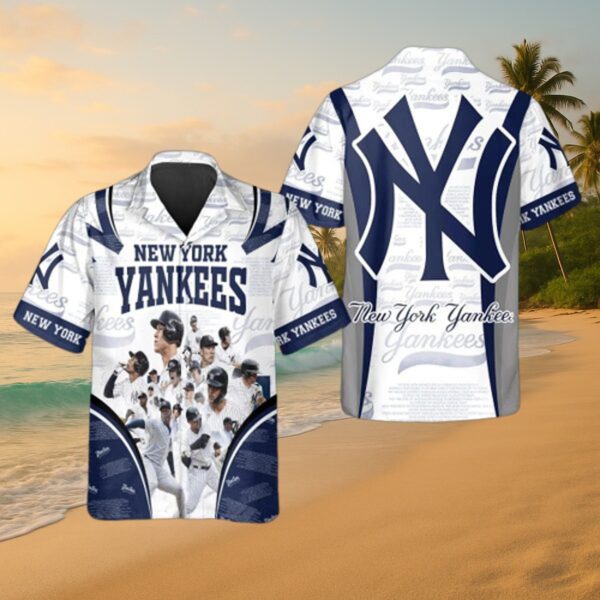 New York Yankees MLB Player Action Hawaiian Shirt