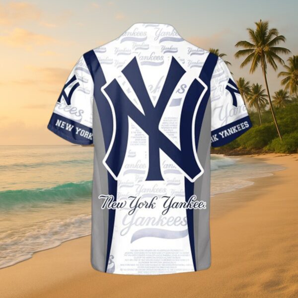 New York Yankees MLB Player Action Hawaiian Shirt - Image 3