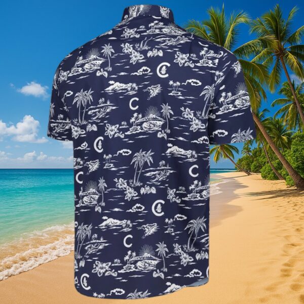 Official Chicago Cubs Tropical Palm Print Shirt MLB Fan - Image 3