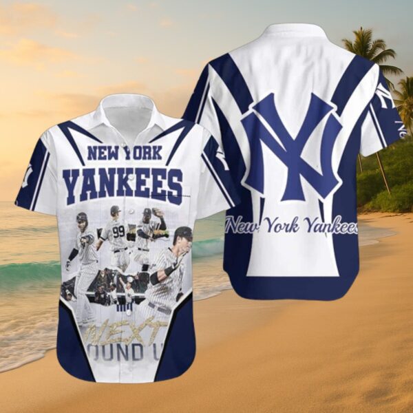Yankees Player Graphic Aloha Shirt - New York MLB Fan