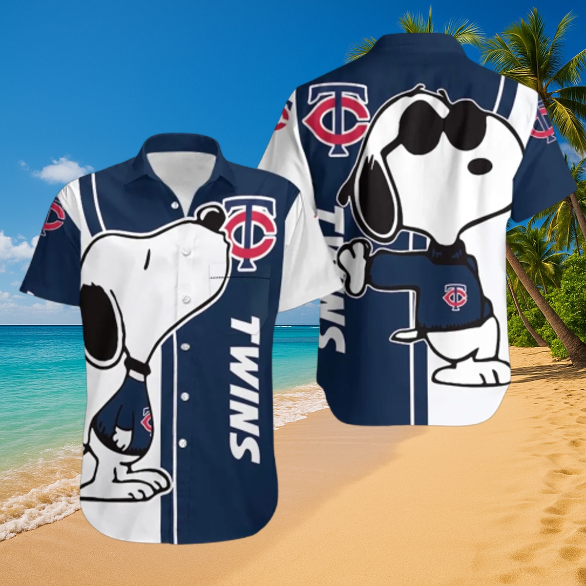Minnesota Twins Snoopy Vibes Hawaiian Shirt – Peanuts MLB Beach Fan Gear