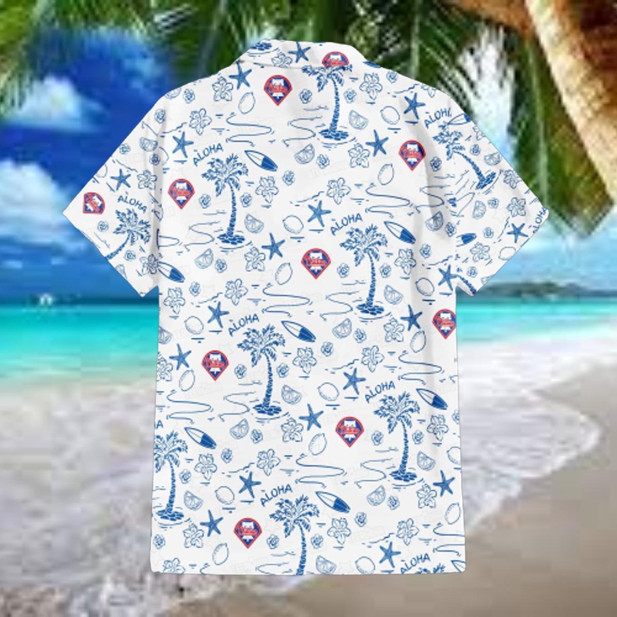 Philadelphia Phillies Aloha Paradise Hawaiian Shirt