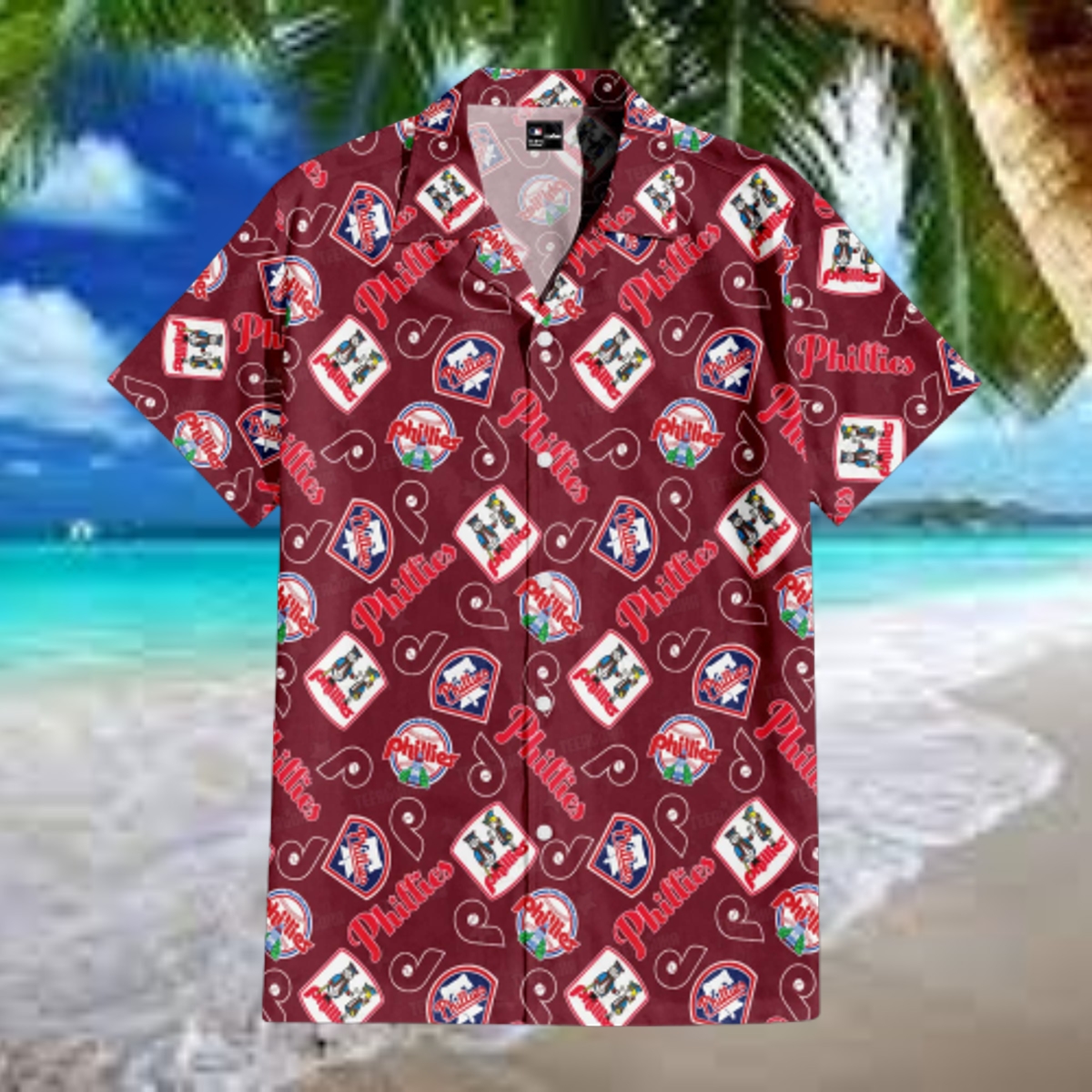 Philadelphia Phillies Fantastic Flock Hawaiian Shirt