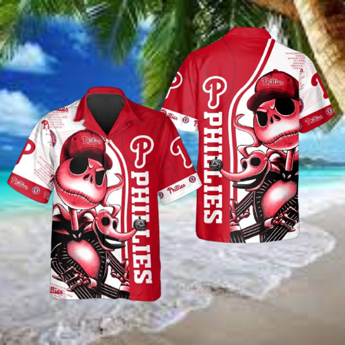 Philadelphia Phillies Halloween Spooktacular Hawaiian Shirt