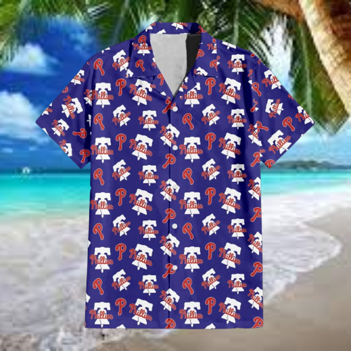 Philadelphia Phillies Iconic Logo Hawaiian Shirt
