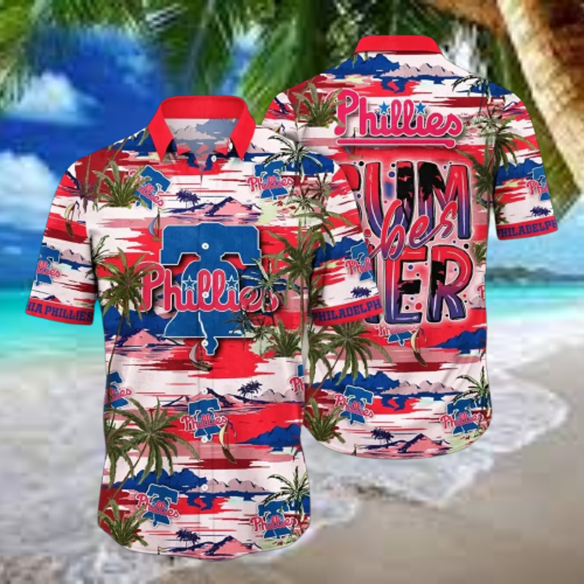 Philadelphia Phillies Summer Vibes Hawaiian Shirt