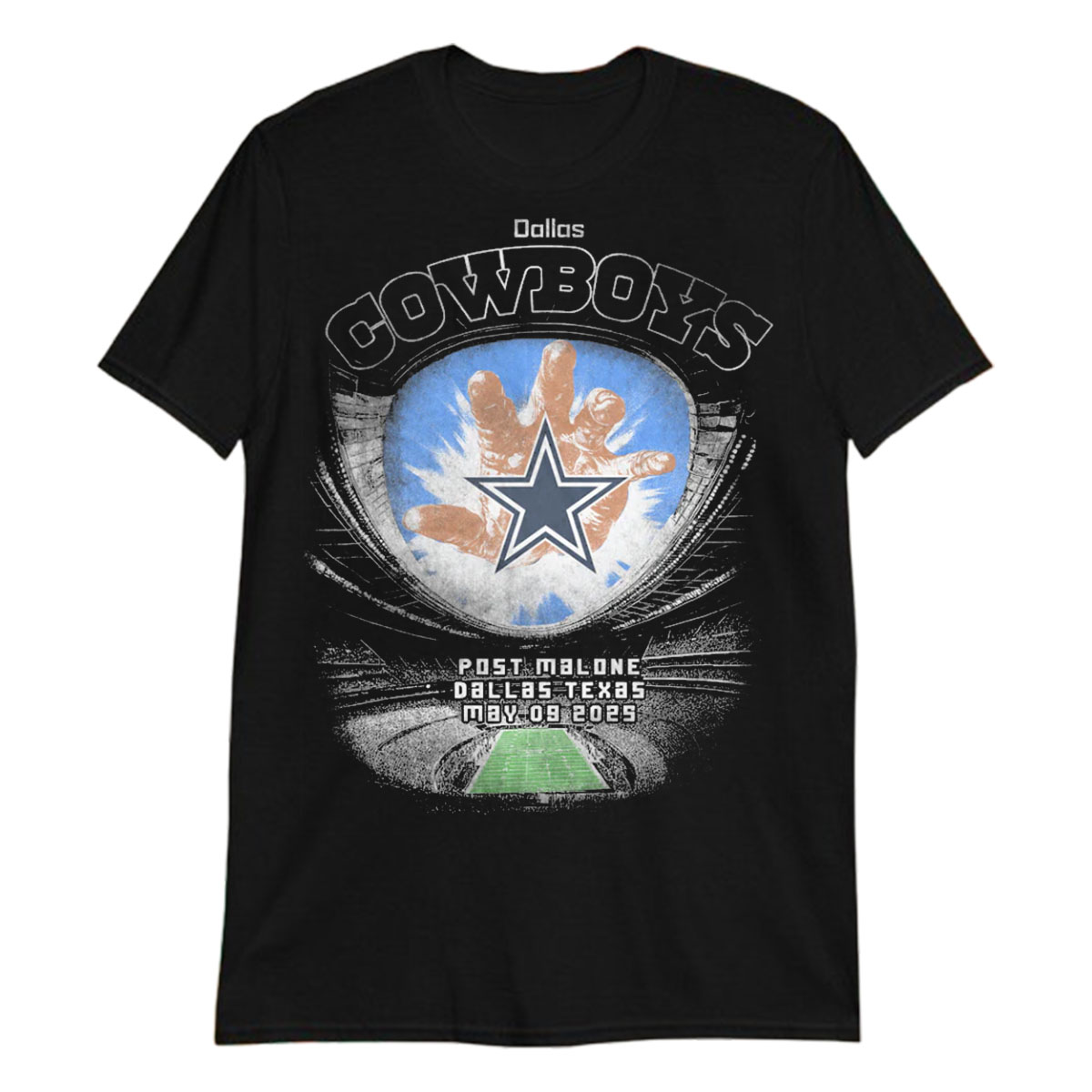 Post Malone Dallas Cowboys Stadium Tour 2025 Shirts