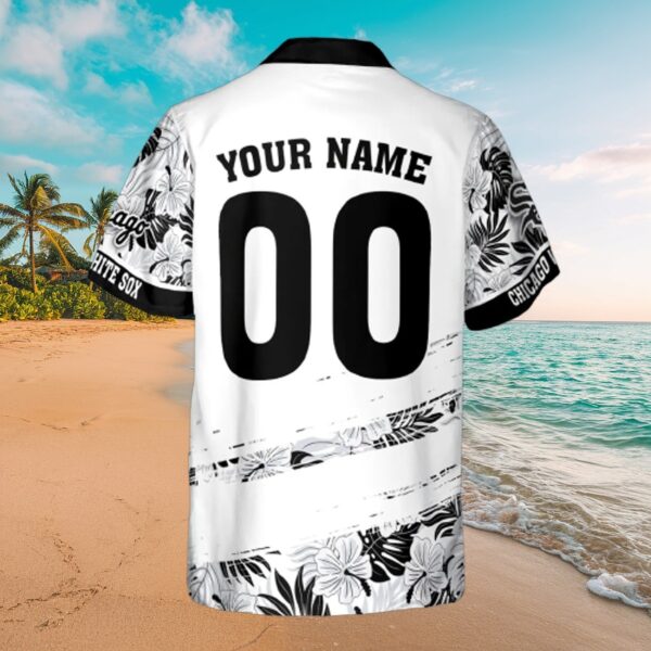 Chicago White Sox Personalized Tropical Aloha Shirt - Image 3