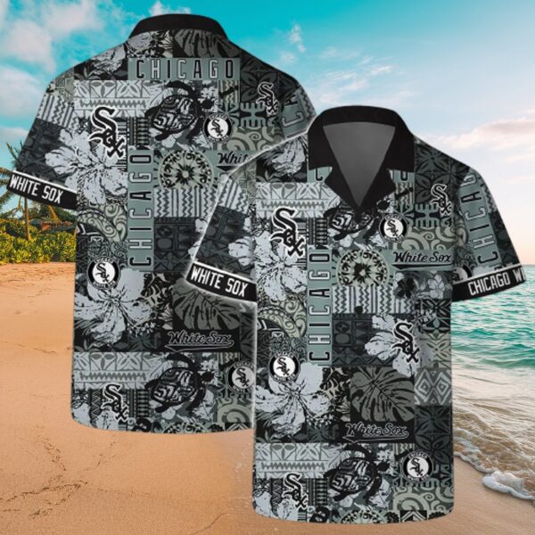 Chicago White Sox Vintage Patchwork Aloha Shirt