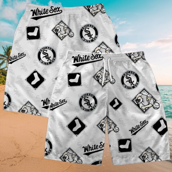 White Sox Custom Name # Tropical Fan Shirt - MLB - Image 5