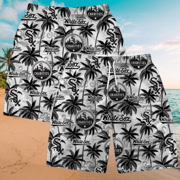 White Sox Palm Tree Aloha Shirt - Chicago MLB Gear - Image 5
