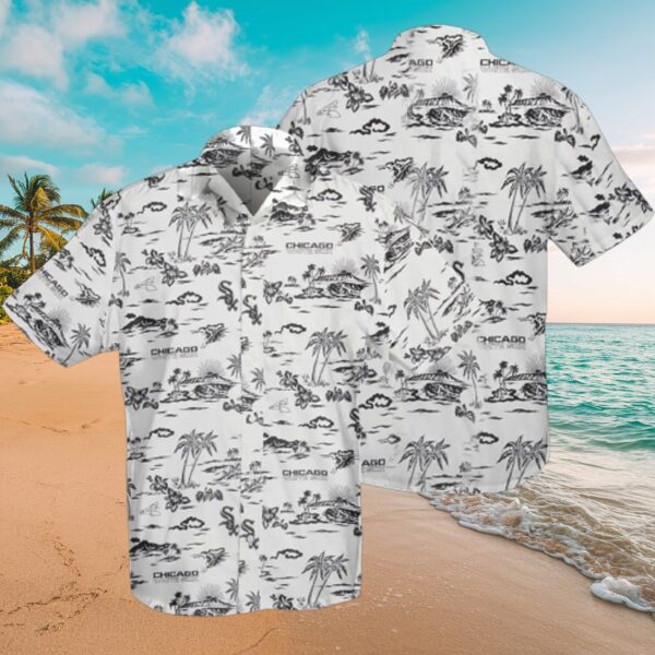 White Sox Tropic Swing Aloha Shirt - Button Up Fan Gear