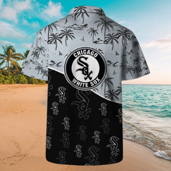 White Sox Tropical Palm Button-Up Shirt - MLB Aloha - Image 4