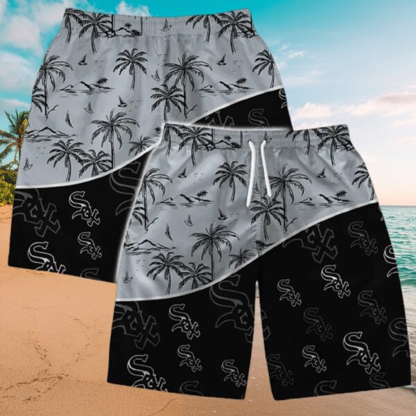 White Sox Tropical Palm Button-Up Shirt - MLB Aloha - Image 5